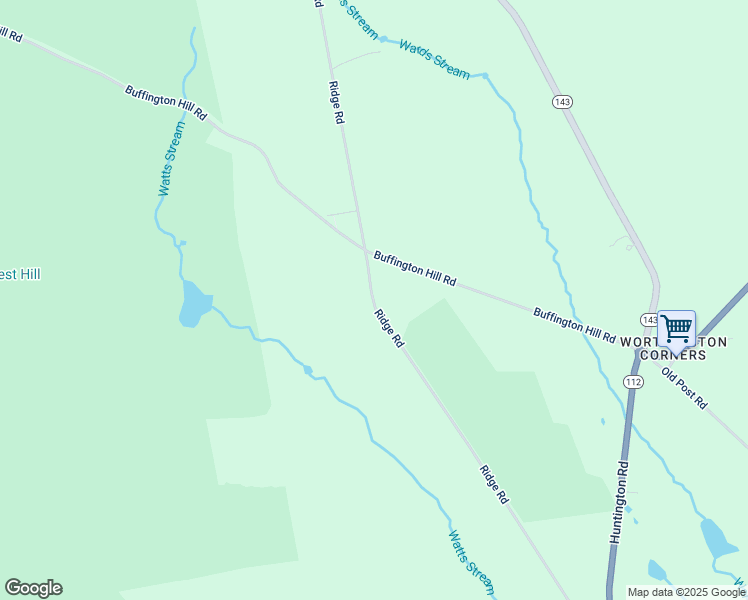map of restaurants, bars, coffee shops, grocery stores, and more near 141-199 Ridge Rd in Worthington