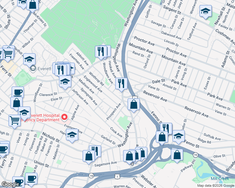 map of restaurants, bars, coffee shops, grocery stores, and more near in Chelsea