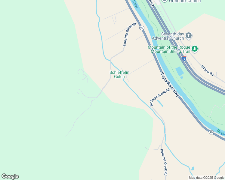 map of restaurants, bars, coffee shops, grocery stores, and more near 575 Schiefflin Gulch Road in Gold Hill