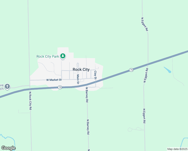 map of restaurants, bars, coffee shops, grocery stores, and more near 104 Clay Street in Rock City