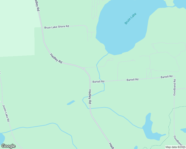 map of restaurants, bars, coffee shops, grocery stores, and more near 12055 Hadley Road in Gregory