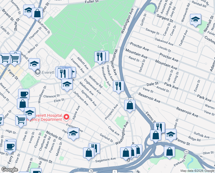 map of restaurants, bars, coffee shops, grocery stores, and more near in Chelsea