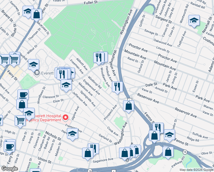 map of restaurants, bars, coffee shops, grocery stores, and more near in Chelsea