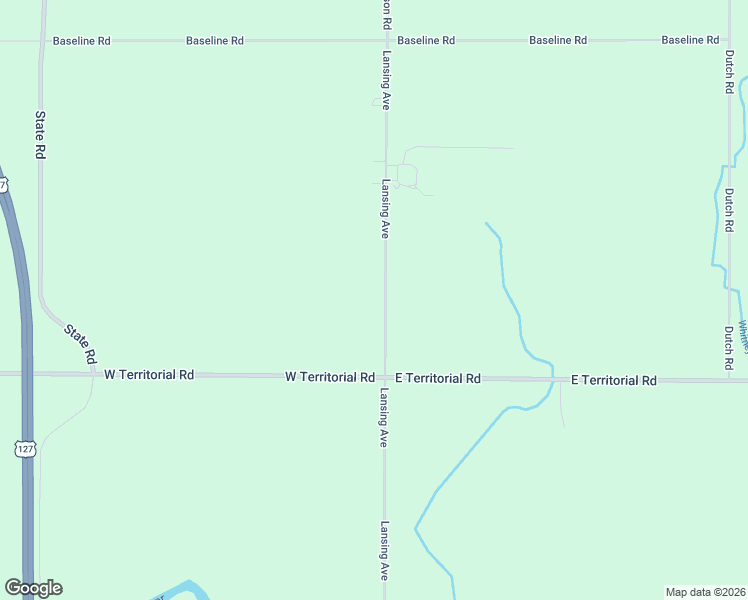 map of restaurants, bars, coffee shops, grocery stores, and more near 12526 Lansing Avenue in Leslie