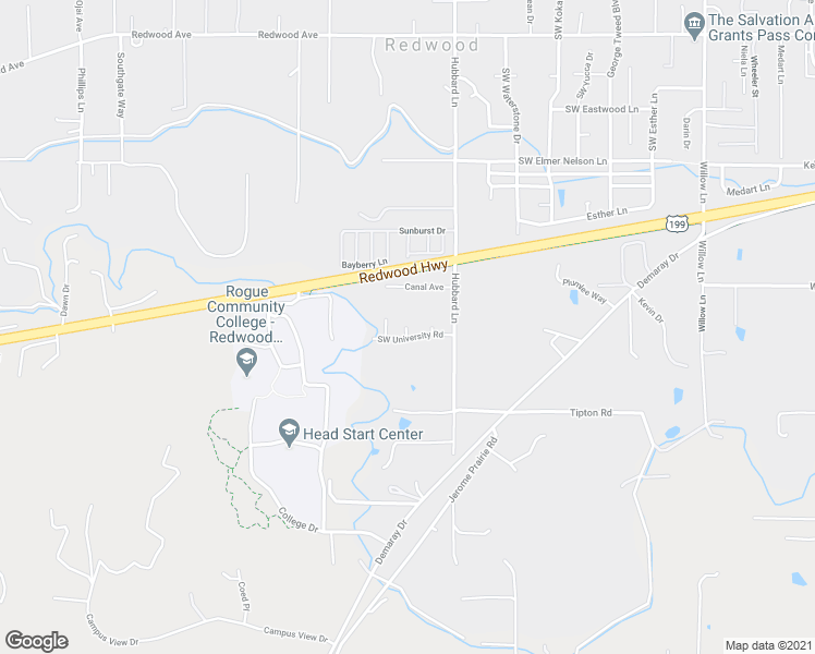 map of restaurants, bars, coffee shops, grocery stores, and more near 2019 Duke Court in Grants Pass