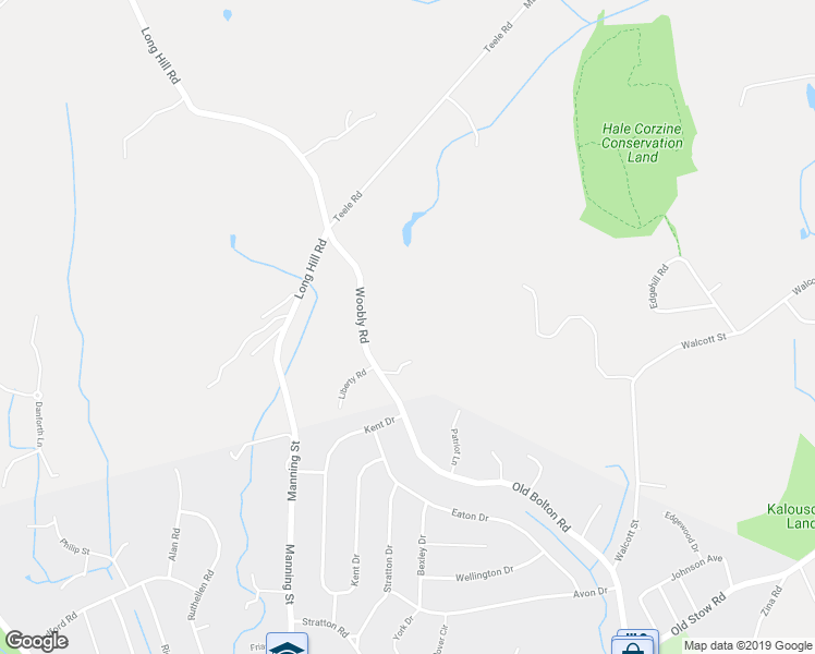 map of restaurants, bars, coffee shops, grocery stores, and more near 66 Woobly Road in Bolton