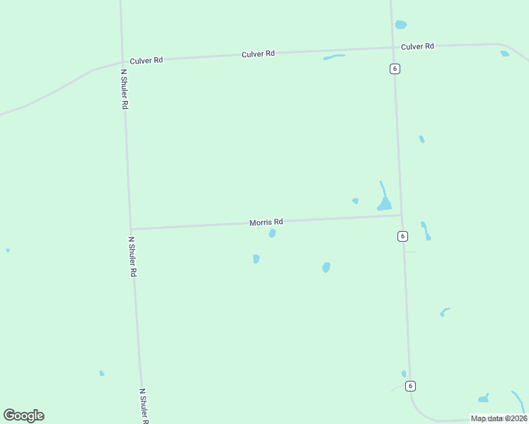 map of restaurants, bars, coffee shops, grocery stores, and more near 5885-6121 Morris Road in Schuyler