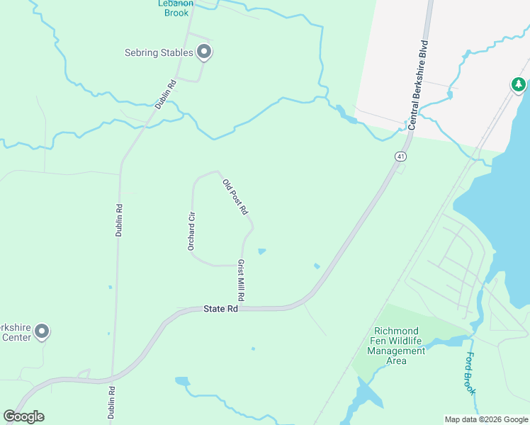 map of restaurants, bars, coffee shops, grocery stores, and more near 170 Old Post Road in Pittsfield