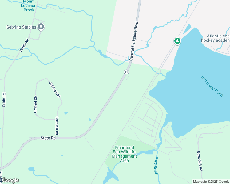 map of restaurants, bars, coffee shops, grocery stores, and more near 196-698 State Road in Pittsfield