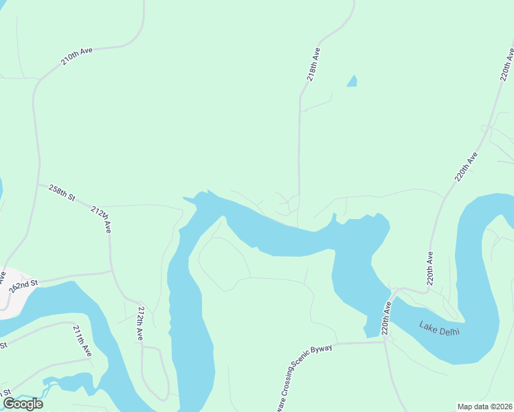 map of restaurants, bars, coffee shops, grocery stores, and more near 259th Street in Delhi