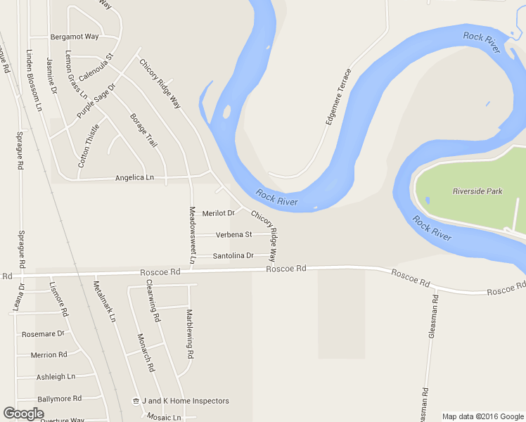 map of restaurants, bars, coffee shops, grocery stores, and more near 10667 Chicory Ridge Way in Roscoe