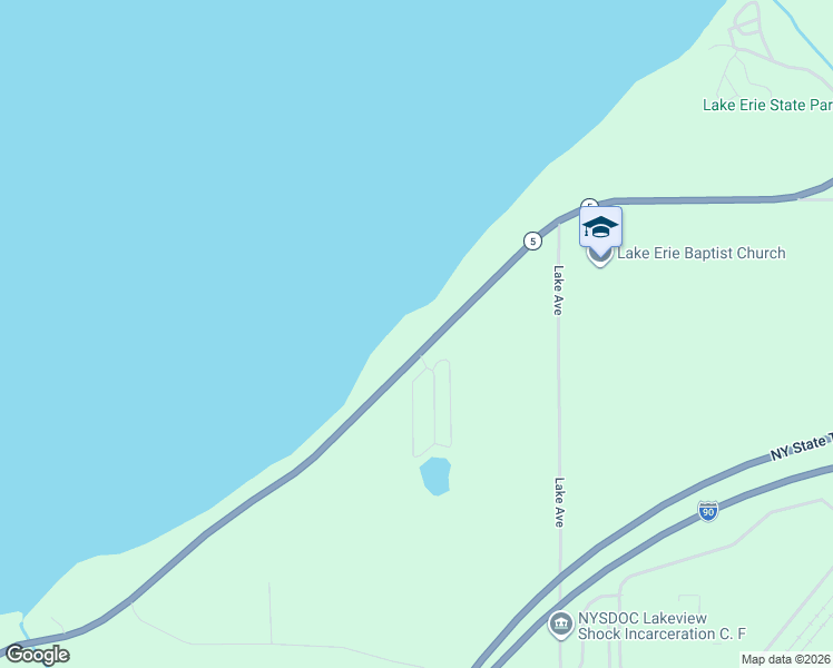 map of restaurants, bars, coffee shops, grocery stores, and more near 6036 New York 5 in Brocton