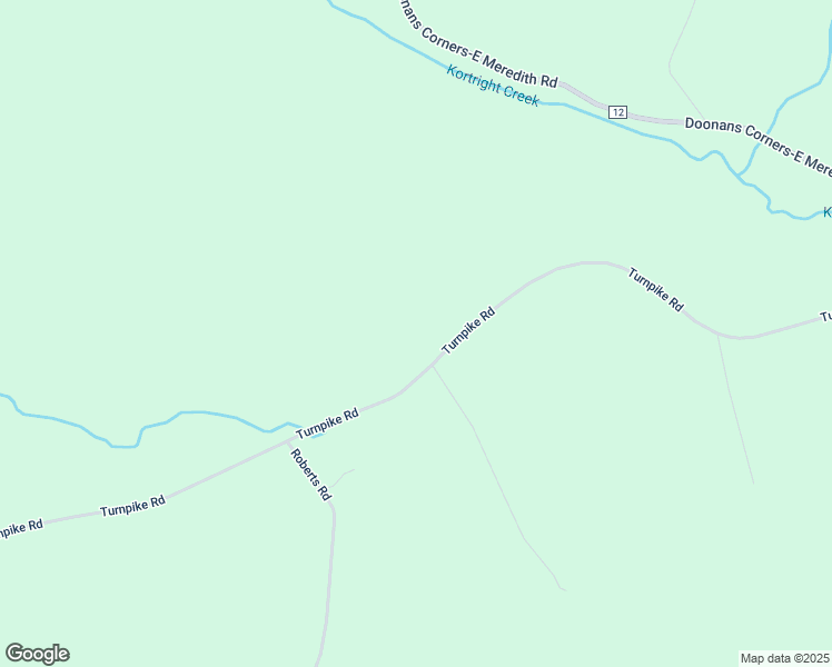 map of restaurants, bars, coffee shops, grocery stores, and more near 11715 Turnpike Rd in East Meredith