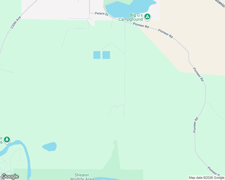 map of restaurants, bars, coffee shops, grocery stores, and more near 2591 240th Avenue in Delhi