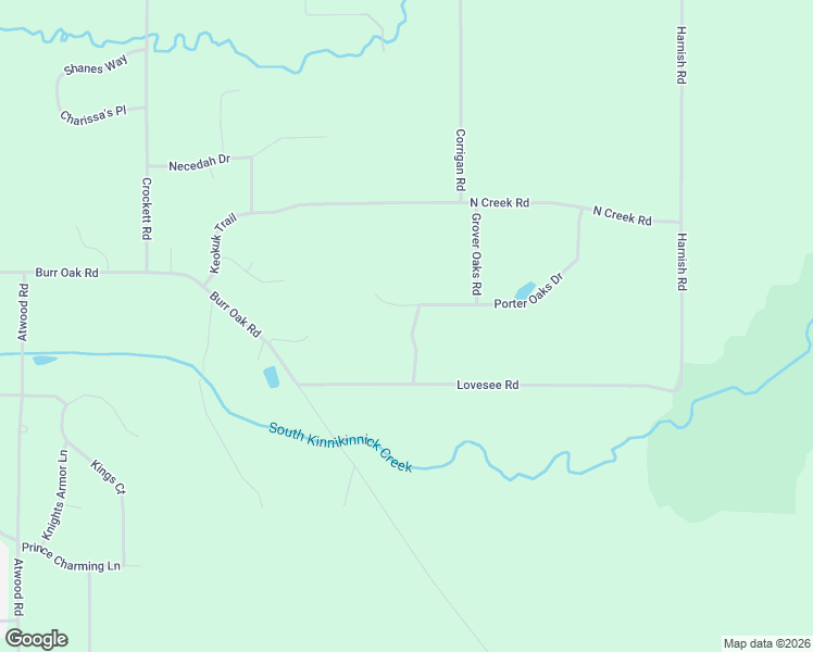 map of restaurants, bars, coffee shops, grocery stores, and more near 10620 Grover Oaks Road in Roscoe