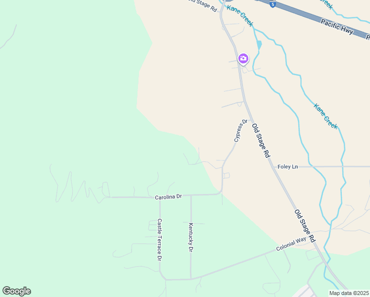 map of restaurants, bars, coffee shops, grocery stores, and more near 6749 Cypress Drive in Central Point