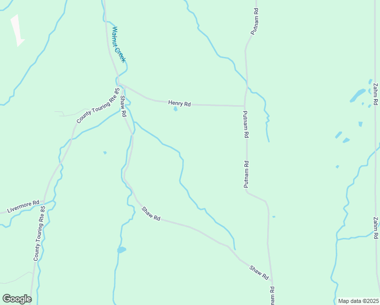 map of restaurants, bars, coffee shops, grocery stores, and more near 9611 Putnam Road in Forestville