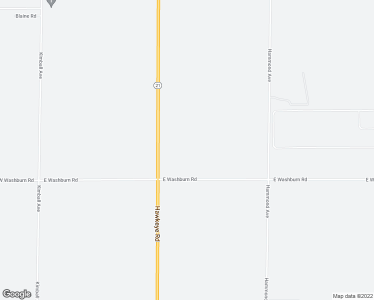 map of restaurants, bars, coffee shops, grocery stores, and more near 715 East Washburn Road in Waterloo