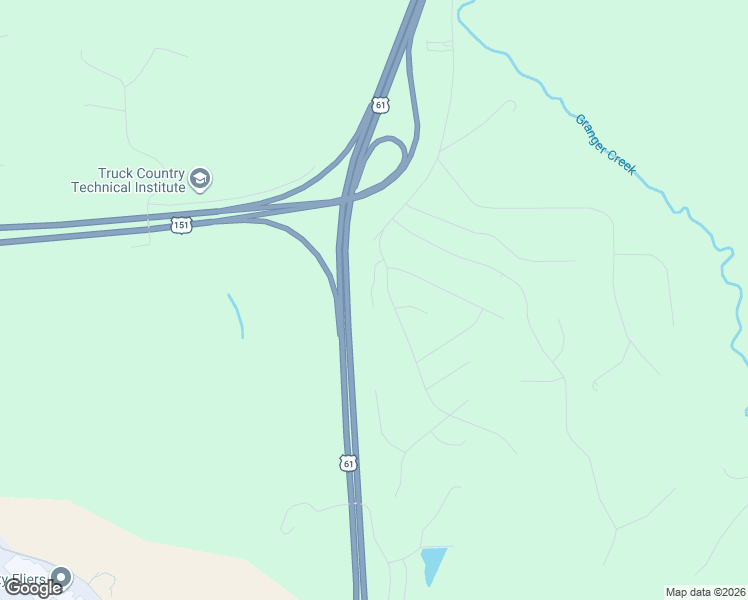 map of restaurants, bars, coffee shops, grocery stores, and more near 8782 U.S. 61 in Dubuque