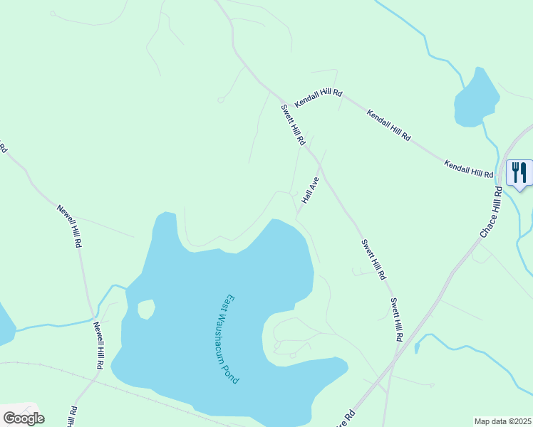 map of restaurants, bars, coffee shops, grocery stores, and more near 14 North Cove Road in Sterling