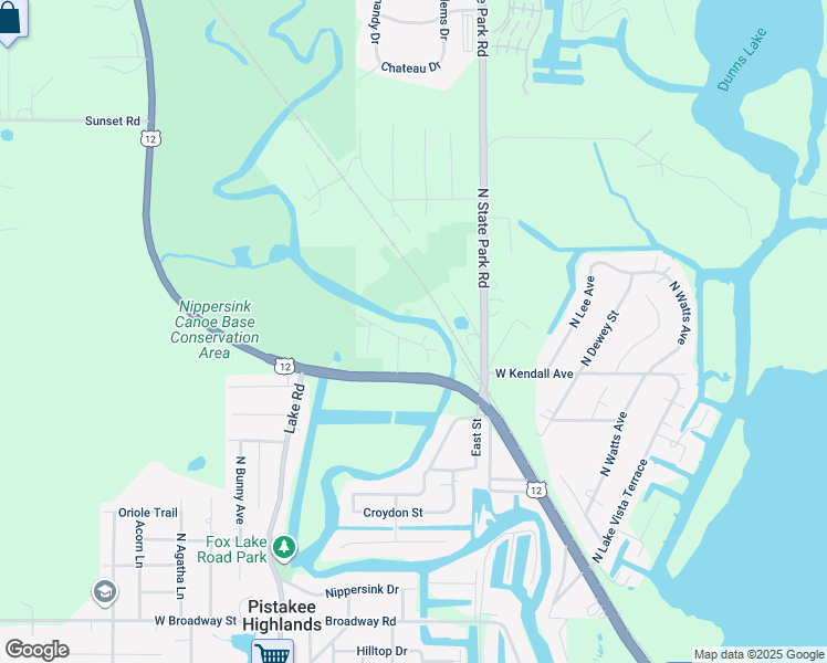 map of restaurants, bars, coffee shops, grocery stores, and more near 210 Waverly Street in Spring Grove