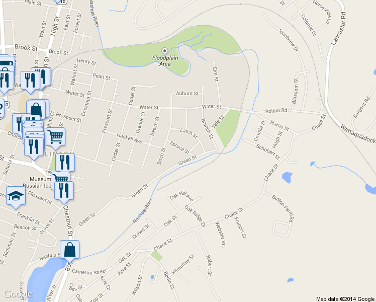 map of restaurants, bars, coffee shops, grocery stores, and more near 4 Wittig Ct in Clinton