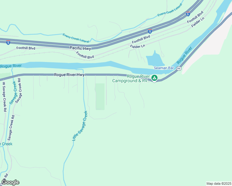 map of restaurants, bars, coffee shops, grocery stores, and more near 7015 Rogue River Highway in Grants Pass