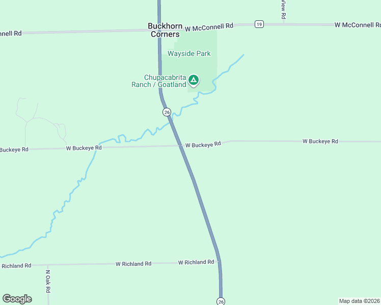 map of restaurants, bars, coffee shops, grocery stores, and more near 1091 West Buckeye Road in Freeport