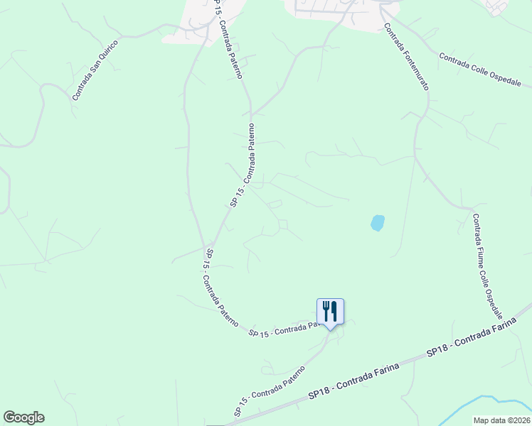 map of restaurants, bars, coffee shops, grocery stores, and more near 18 Strada Provinciale 15 - Contrada Paterno in Provincia di Pescara
