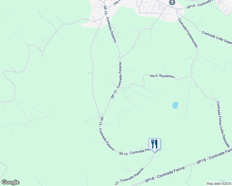 map of restaurants, bars, coffee shops, grocery stores, and more near 21 Contrada Paterno in Provincia di Pescara