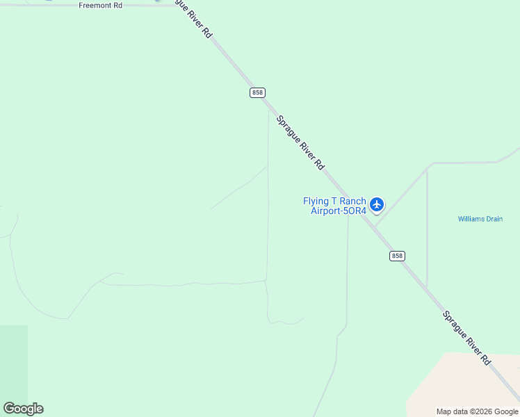 map of restaurants, bars, coffee shops, grocery stores, and more near 34614 Sprague River Road in Sprague River