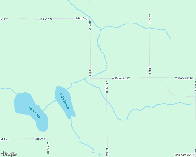 map of restaurants, bars, coffee shops, grocery stores, and more near 47727 West Baseline Road in Grand Junction