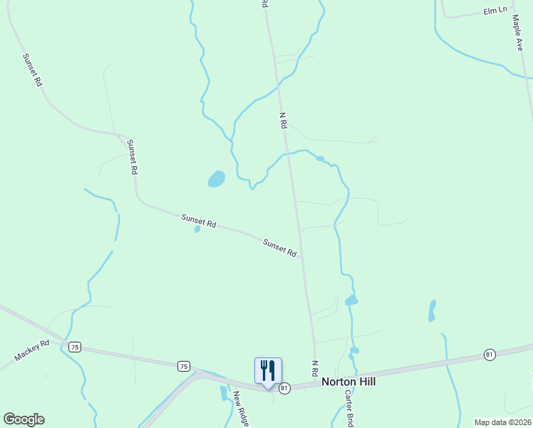 map of restaurants, bars, coffee shops, grocery stores, and more near 28 Sunset Road in Greenville