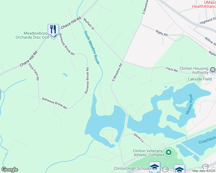 map of restaurants, bars, coffee shops, grocery stores, and more near 12 Cole Farm Road in Lancaster