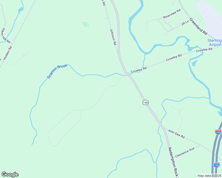 map of restaurants, bars, coffee shops, grocery stores, and more near 2 Fox Run Road in Sterling