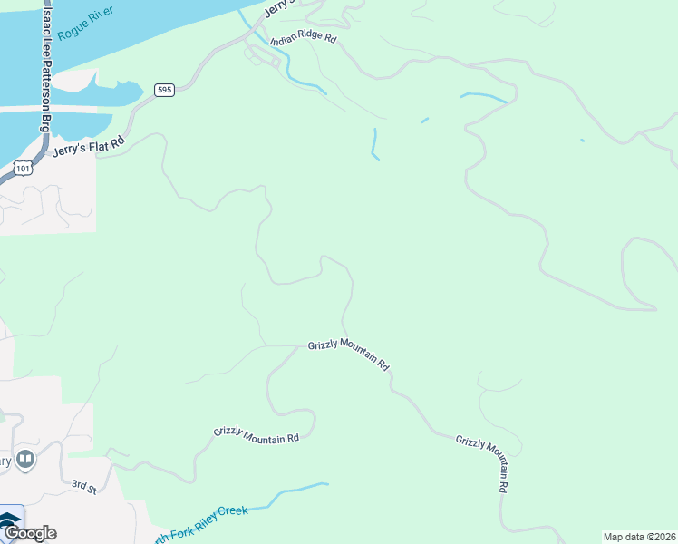 map of restaurants, bars, coffee shops, grocery stores, and more near 94880 Grizzly Mountain Road in Gold Beach