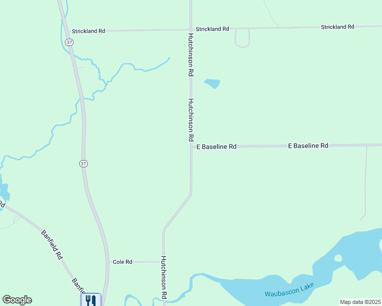 map of restaurants, bars, coffee shops, grocery stores, and more near 23999 3 1/2 Mile Road in Battle Creek
