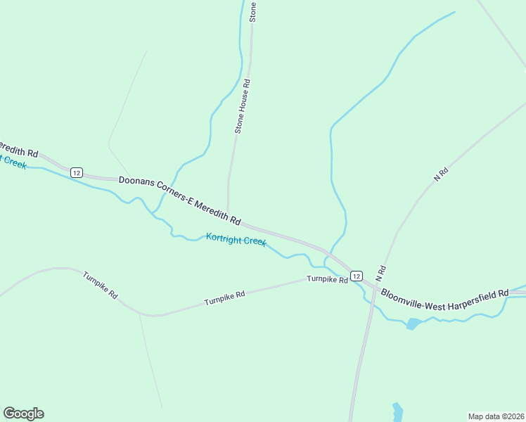 map of restaurants, bars, coffee shops, grocery stores, and more near in Kortright Center
