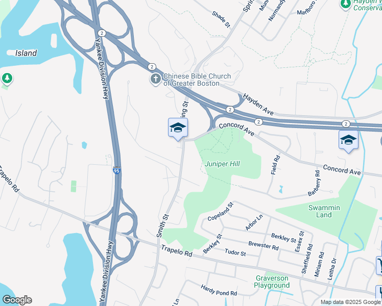 map of restaurants, bars, coffee shops, grocery stores, and more near 180 Spring Street in Lexington
