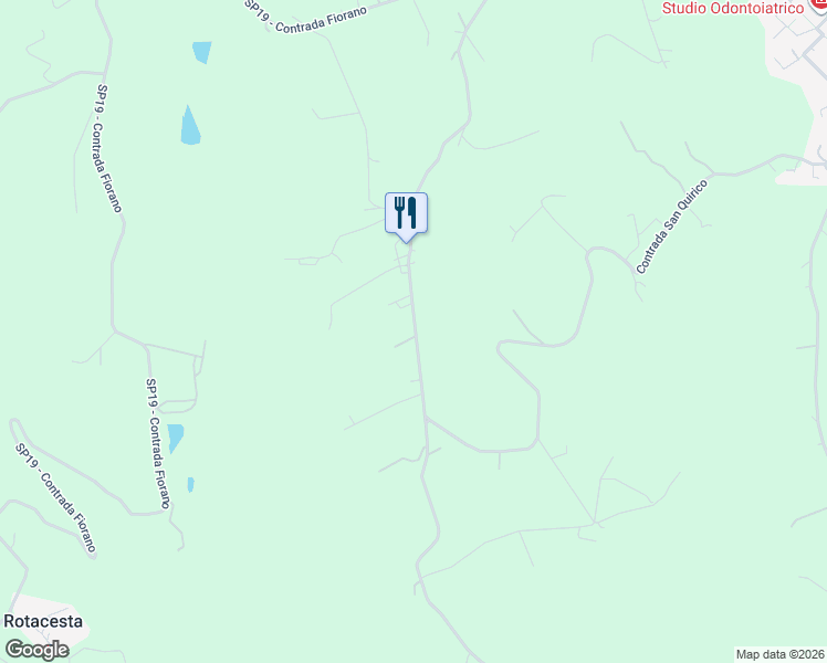 map of restaurants, bars, coffee shops, grocery stores, and more near 98 SP19 - Contrada Fiorano in Provincia di Pescara