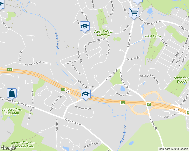 map of restaurants, bars, coffee shops, grocery stores, and more near 114 Dover Lane in Lexington