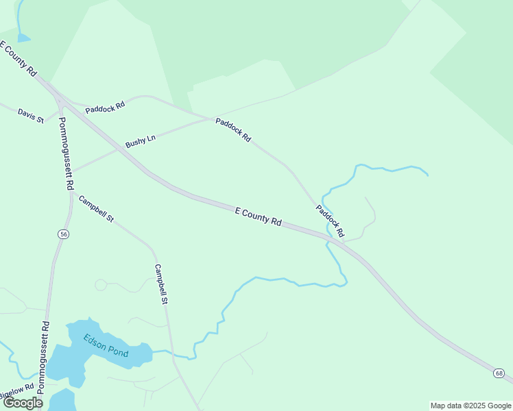 map of restaurants, bars, coffee shops, grocery stores, and more near 390 East County Road in Rutland