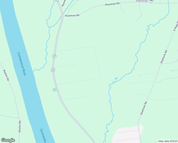 map of restaurants, bars, coffee shops, grocery stores, and more near 453 River Drive in Hadley