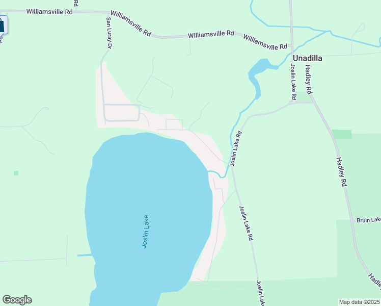 map of restaurants, bars, coffee shops, grocery stores, and more near 5300 Joslin Lake in Gregory