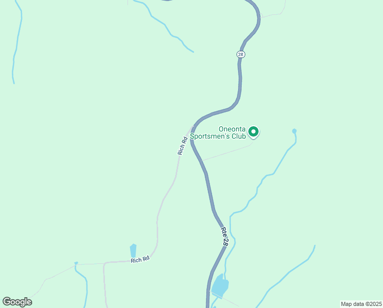 map of restaurants, bars, coffee shops, grocery stores, and more near 80 New York 28 in Oneonta