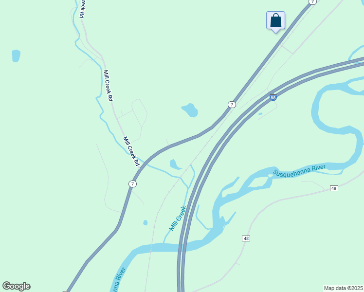 map of restaurants, bars, coffee shops, grocery stores, and more near 3954 Highway 7 in Oneonta