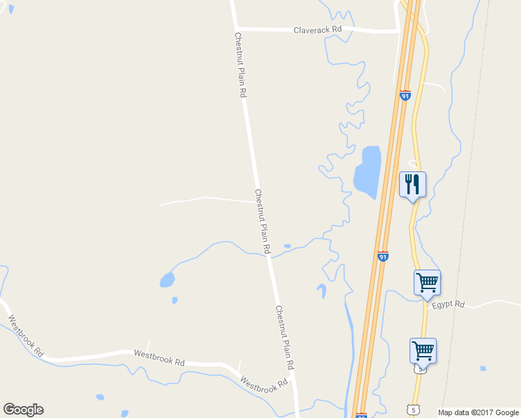 map of restaurants, bars, coffee shops, grocery stores, and more near 59 Chestnut Plain Road in Whately