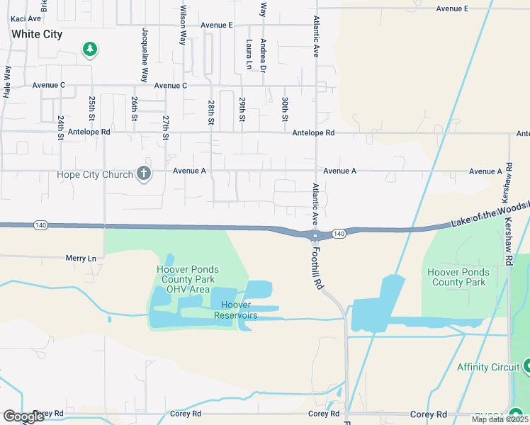 map of restaurants, bars, coffee shops, grocery stores, and more near 7314 Juniper Drive in White City