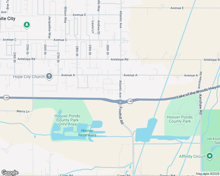map of restaurants, bars, coffee shops, grocery stores, and more near 3812 Avenue A in White City