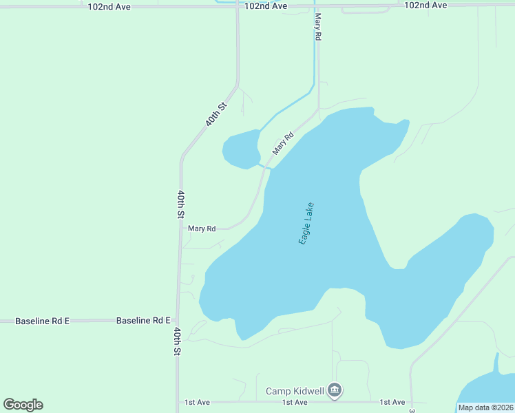 map of restaurants, bars, coffee shops, grocery stores, and more near 3984 Mary Road in Bloomingdale